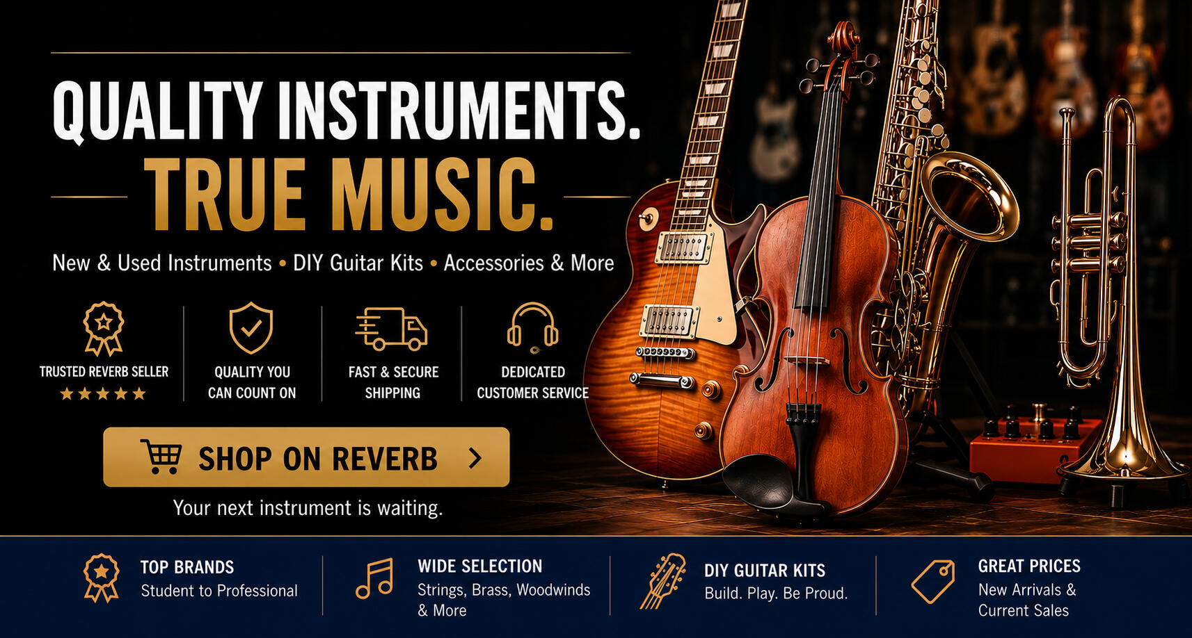 Quality Musical Instruments | Universal Music Supply Quality musical instruments, band instruments, guitars, DIY kits, and accessories from Universal Music Supply